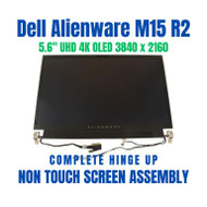 Dell HXV8X Alienware M15 R2 15.6" UHD 4K OLED Complete LCD Assembly