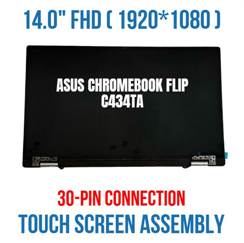 ASUS Chromebook Flip C434TA 14" FHD Touch LCD Screen Complete Assembly