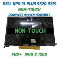 13.4" Wuxga Touch Laptop Lcd Screen Assembly Dell Xps 9315 1920x1200 50pin