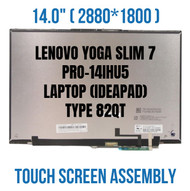 Laptop LED Screen Lenovo Yoga Slim 7pro-14IHU5 14ITL5 QHD Display Matrix MNE007ZA1-3 5D10S39669 5D10S39724