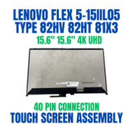 4K LCD Touch Screen Assembly Lenovo Ideapad Flex 5-15IIL05 81X3