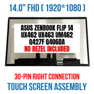 ASUS ZenBook Flip 14 UX462 UX463 UM462 14" LCD Panel Touch Screen Assembly