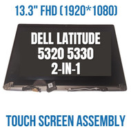 13.3" Dell Latitude 5320 2-In-1 XYJY4 LCD Touch Screen Assembly FHD 1920x1080