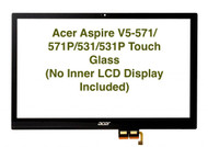 15.6-inch Touch Screen Digitizer Panel Front Glass Replacement For Acer Aspire V5-531P-9899 V5-531P-4457 V5-531P-9481 (Without Bezel and LCD)
