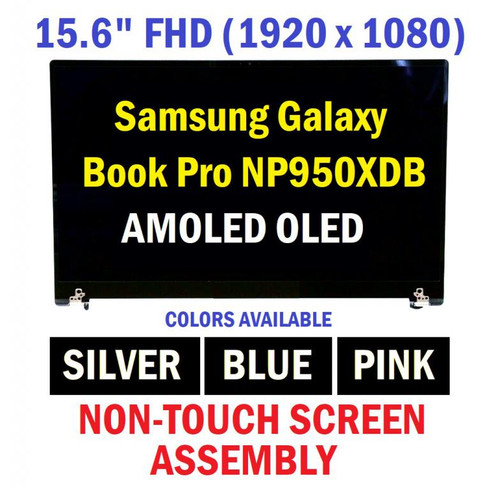 15.6" BA39-01520A Samsung NP950XDB NP950XDB-KA1US LCD Screen Assembly Pink