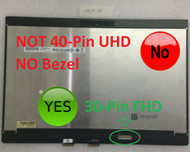 L37648-001 HP X360 13-AP0013DX 13-AP0008CA LCD Display Touch screen Assembly