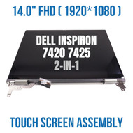 Dell Inspiron 14 7000 7420 7425 14" FHD Lcd Touch Screen Assembly P161G P161G001