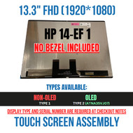 13.5" LCD Touch Screen Assembly HP SPECTRE X360 14-EF 14T-EF AMOLED Display Panel ATNA35VJ07 14-ef2000la ef2001TU EF2023DX