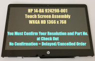 924298-001 HP Pavilion X360 14M-BA013DX 14M-BA015DX HD LCD Touch Screen 14"