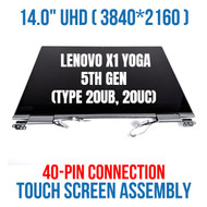 Lenovo Thinkpad x1 Yoga 4th 5th Gen LCD Display Touch screen Assembly UHD 40 Pin