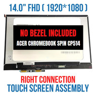 6M.HX4N7.001 Acer Chromebook 514 CP514-1WH Digitizer LCD Assembly Bezel