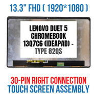 13.3" Lenovo Ideapad Duet 5 Chromebook 13Q7C6 LCD Touch Screen Bezel 5D10S39729