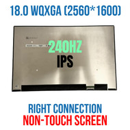 240hz 2.5k 18.0" Wqxga Laptop Lcd Screen Auo B180qan01.0 2560x1600 40 Pin