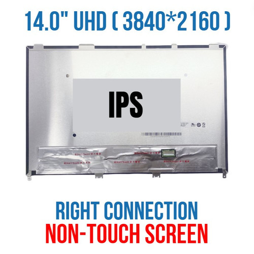 14.0" LCD SCREEN B140UAN01.0 Dell DPN:0WDF3Y EDP 40 PIN 3840X2160 UHD Non Touch
