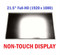 21.5" Dell Inspiron 3277 Boe Mv215fhm-n30 Xpkgk FHD LCD Non Touch Screen Display