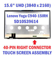 15.6" Lenovo Yoga C940-15IRH 81TE LCD 5D10S39614 UHD Touch Screen Digitizer