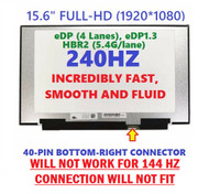 15.6" ASUS ROG Zephyrus M15 GU502 GU502L LCD Screen Display FHD 240hz 40 Pin