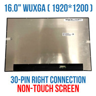 N160JCA-EEK 1920x1200 16.0" FHD+ 60HZ 16:10 TOD PCBA Bent EDP 30 pin Laptop Screen Display Panel