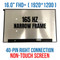 B160UAN01.Q 16" 1920X1200 LCD Screen Display Matte 40 Pin 165Hz Non Touch