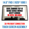 14.0" Asus ZenBook Flip UM462 UM462DA LCD Touch Screen Display Assembly FHD