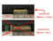 00HT600 Lenovo 11.6" HD 30 PIN Led Screen Side Brackets THINKPAD 11E (20ED 20EE