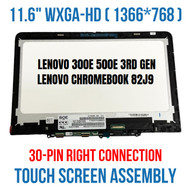 5D11C95886 Lenovo 500e Chromebook Gen 3 Led Lcd Touch Screen Bezel 11.6" HD
