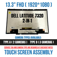 Dell Latitude 7320 2-in-1 13 Touch Screen FHD Screen Assembly KRYM8