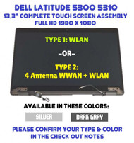 Dell Latitude 5300 2-in-1 FHD Touch Screen LCD WV4V6 P7DF8 FKV32 R1 L3