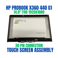 L28255-001 HP ProBook x360 440 LCD LED Display Touch Screen FHD Bezel