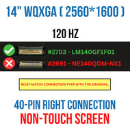 LM140GF1F01 120Hz 40 Pin Asus ROG Zephyrus G14 2022 GA402 GA402R LCD Screen
