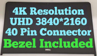 15.6" 4K UHD Dell Inspiron 7559 LCD Touch Screen Assembly Bezel VDX4J 0VDX4J