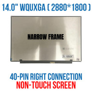 2.8k Wqxg 14.0" Laptop Lcd Screen B140qan04.0 Mne007za1-2 Mne007za1-1 Non Touch