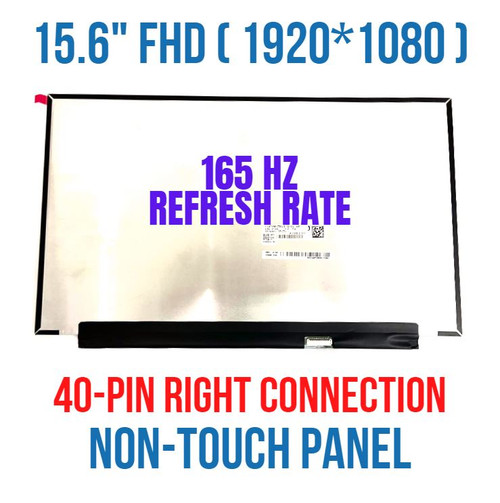165Hz FHD LCD Display Screen NV156FHM-NY9 Dell G15 5510 5515 5511 5520 5525