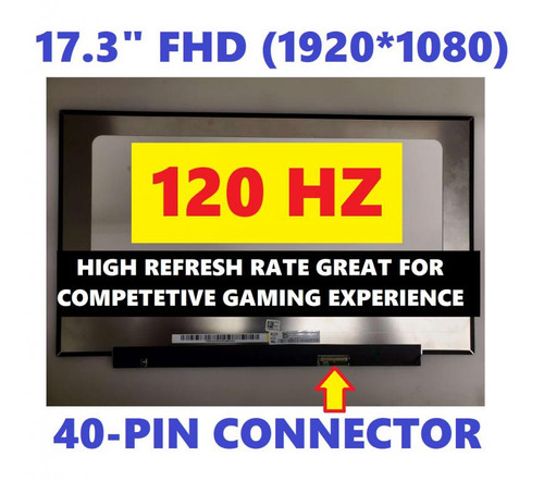120HZ FHD LCD Display LED Panel Screen B173HAN04.7 N173HCE-G3C NV173FHM-NX1 V8.0