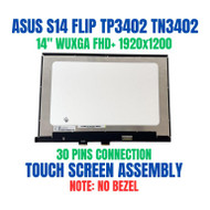 14" Asus Vivobook S 14 Flip TP3402 WUXGA 1920x1200 LCD Touch Screen Assembly