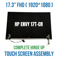 HP ENVY 17T-CR100 17T-CR0000 Touch Screen Hinge Up 17.3" FHD N13553-001 Silver