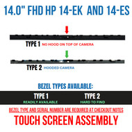 HP N09469-001 67W83UA Panel KIT 14" FHD AG 250 DBTS 5MPCAM (E) LCD Assembly Display LCD LED Monitor