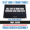 Genuine Dell Precision 5550 5560 5570 LCD Assembly 4K UHD Touch 5TRT8 Dark Gray