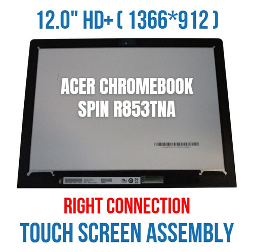 Acer Chromebook Spin R853TNA LCD Touch Screen Display Black 6M.A91N7.002