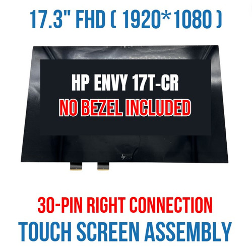 HP ENVY 17T-CR100 17T-CR0000 Touch Screen 17.3" FHD N13553-001 No Bezel