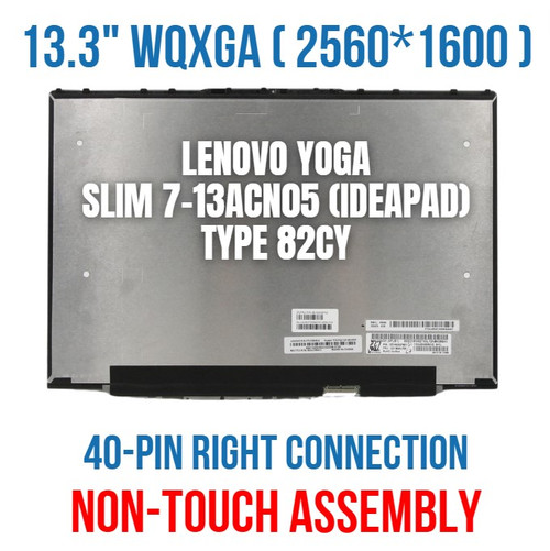 5D10S39702 Lenovo Yoga 7-13ACN05 LCD Non Touch Screen Assembly Frame Bezel