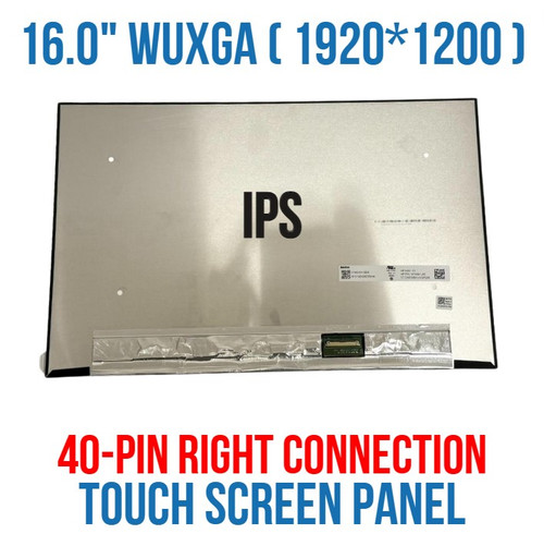 N160JCN-EEK 16" 1920X1200 16:10 Laptop Matrix LCD Screen Touch