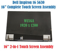 Dell Inspiron 16 2-in-1 5630 16" WUXGA Complete Touch Screen LCD Assembly