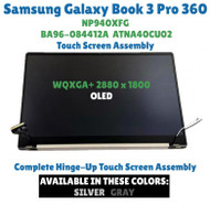 Samsung Galaxy Book 3 Pro 360 NP940XFG ATNA40CU02 14.0" 3K AMOLED TOUCH SCREEN LCD screen Assembly Display LCD LED Monitor Panel