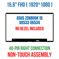 15.6" ASUS ZenBook 15 UX534 UX534FT UX534F UX534FA UX534FAC UX534FTC LCD Screen FHD 1920x1080 Laptop Display Panel Replacement