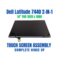 14" Dell Latitude 7440 2-IN-1 FHD Touch Screen LCD Assembly 54FJJ 054FJJ