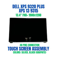 Dell XPS 9300 9310 LCD FHD+ Non Touch Screen Assembly White VVK8Y W1CGX