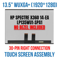 13.5" 30 Pin LCD Display Touch Screen Digitizer Assembly LP135WU1-SPA1 HP Spectre x360 14-EA 14T-EA 14-EA0029TU 14-EA0032TU 14-EA0033TU 1920x1280