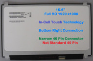 NV156FHM-T00 V8.1 V8.0 15.6" 40 Pin 1920X1080 Panel Digitizer Touch