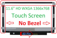 11.6" Screen Replacement Lenovo Thinkpad 11E 20LR000VAU HD 1366x768 40 Pin LCD Touch Display Panel